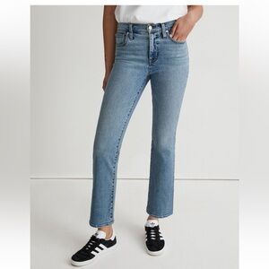 Madewell Midrise Kick Out Crop - Tall